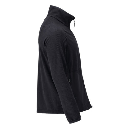 Microfleece tröja med dragkedja i microfleece