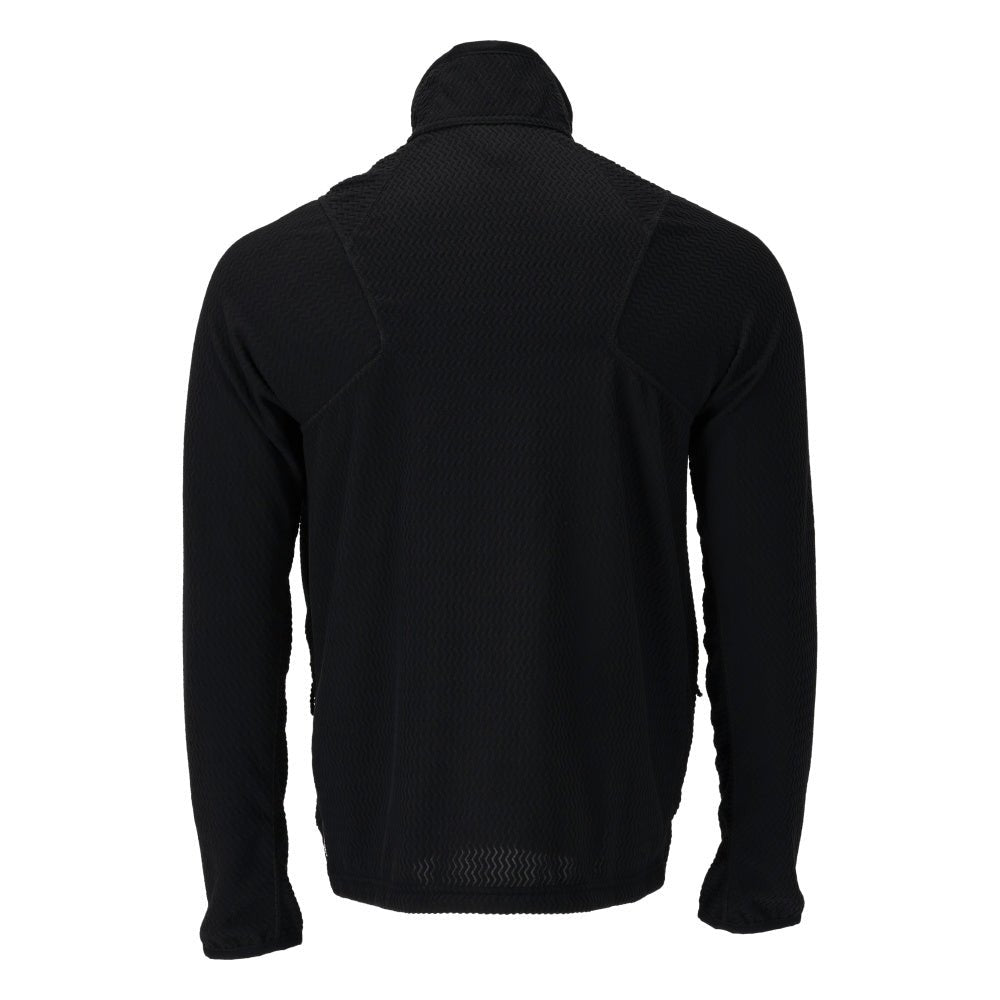 Microfleece tröja med dragkedja i microfleece
