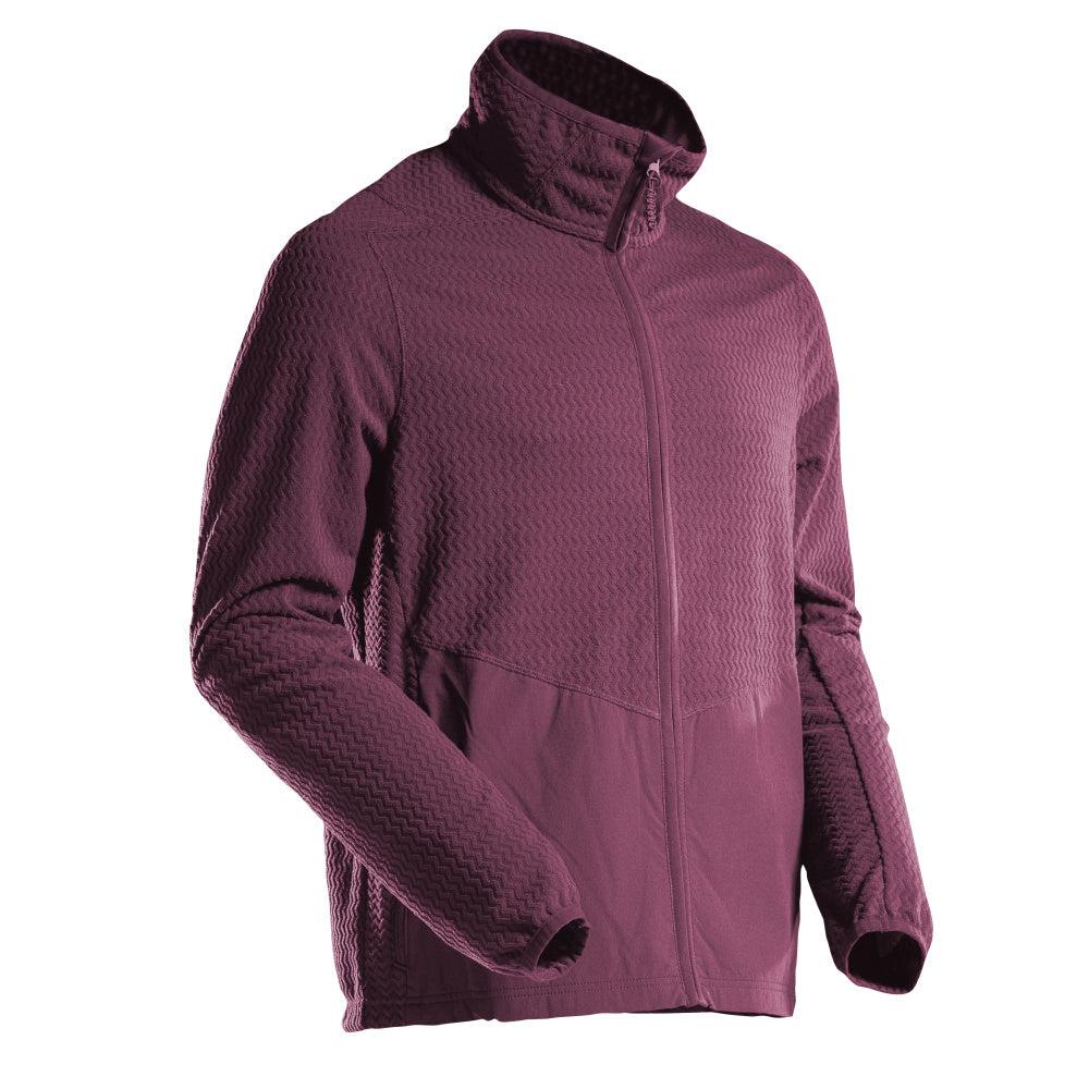 Microfleece tröja med dragkedja i microfleece