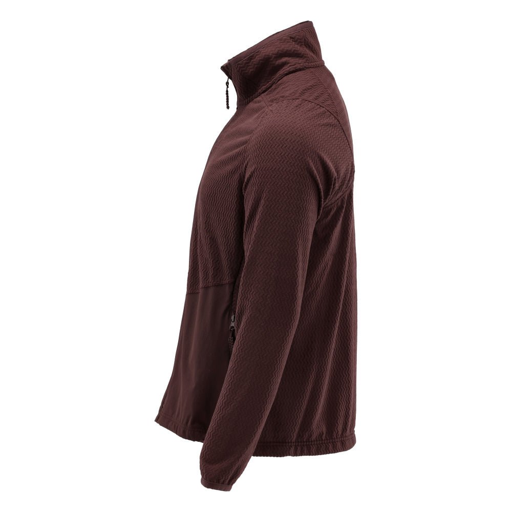 Microfleece tröja med dragkedja i microfleece