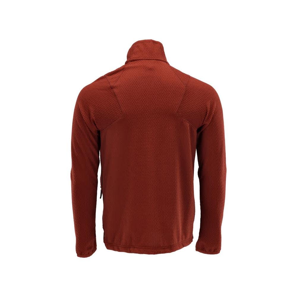 Microfleece tröja med dragkedja i microfleece