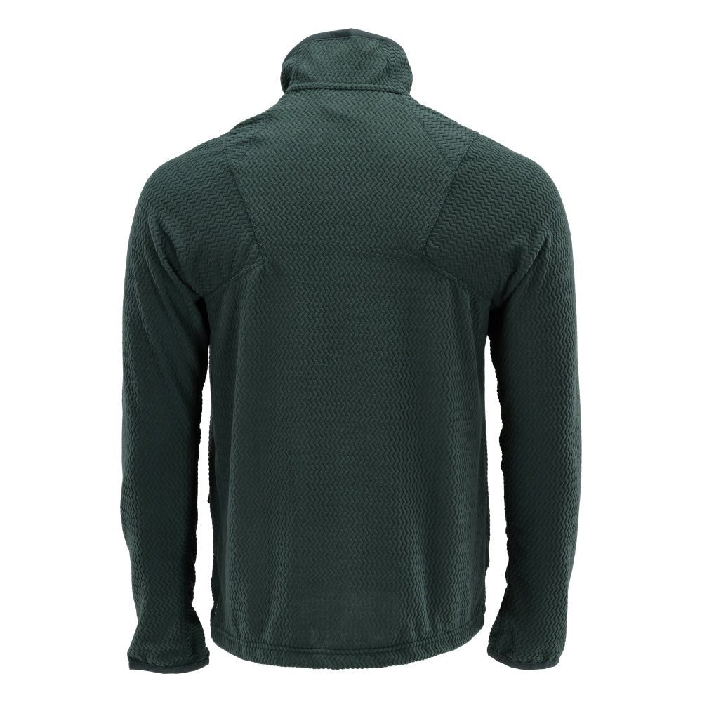 Microfleece tröja med dragkedja i microfleece