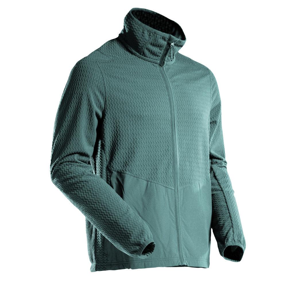 Microfleece tröja med dragkedja i microfleece