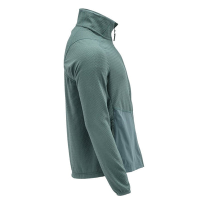 Microfleece tröja med dragkedja i microfleece