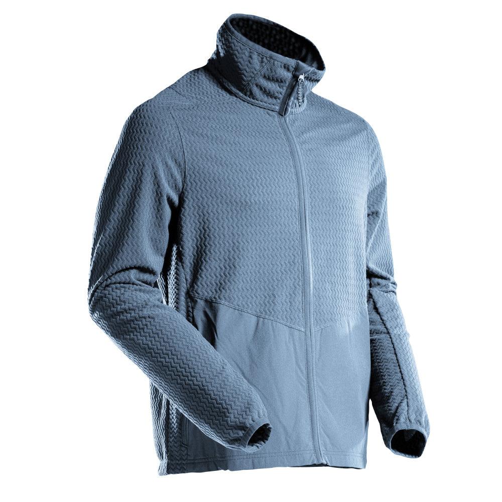 Microfleece tröja med dragkedja i microfleece