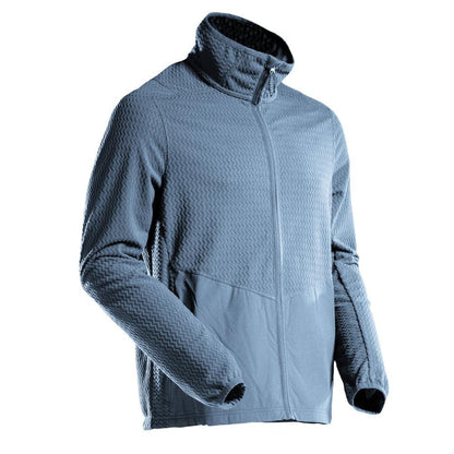 Microfleece tröja med dragkedja i microfleece