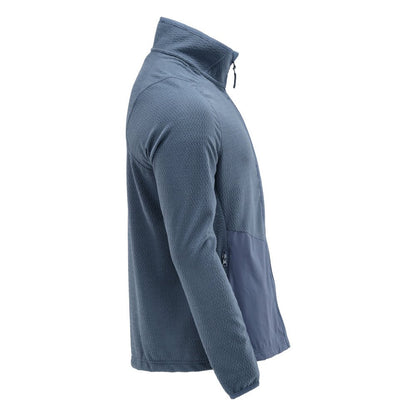 Microfleece tröja med dragkedja i microfleece
