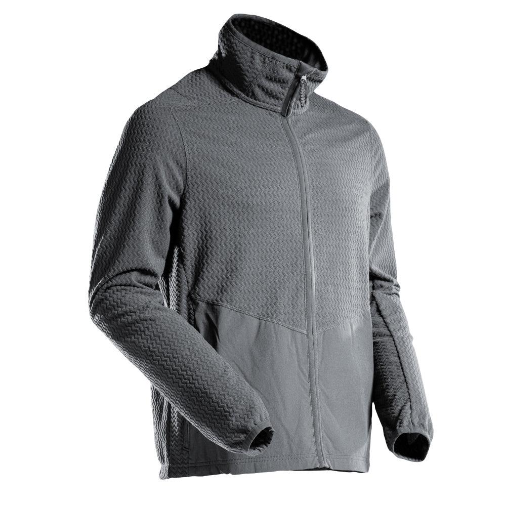 Microfleece tröja med dragkedja i microfleece