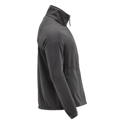 Microfleece tröja med dragkedja i microfleece