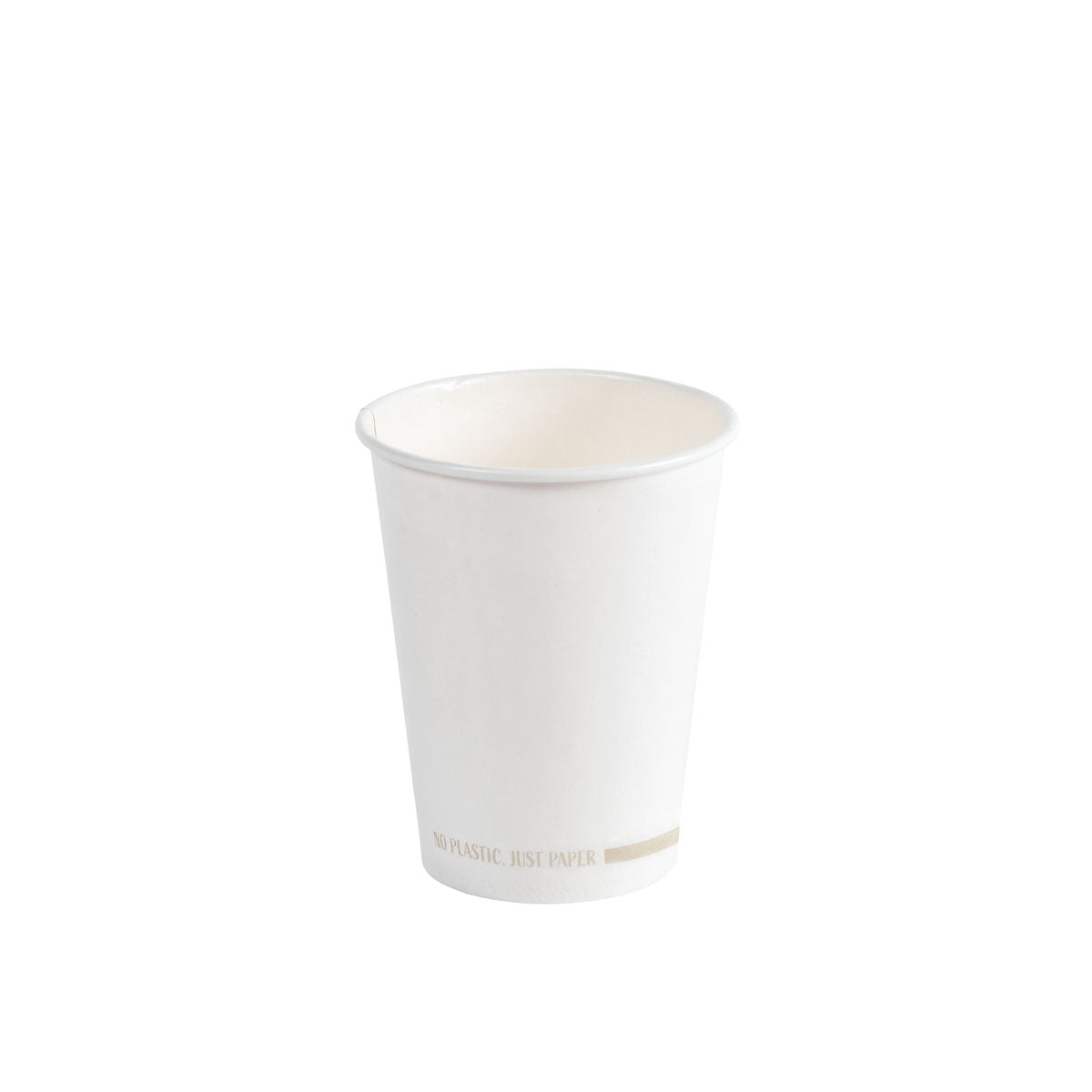 Just Pappersmugg 12 cl Vit | Förpackning (50 stycken)