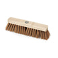 Nölle Profi Brush industriborste 30 cm, poly-kokos med gängat skaft från Nölle Profi Brush Bürsten- & Pinseltechnik e.K. har styva bruna borststrån och ett centralt gängat hål för fastsättning av skaftet, avbildad på vit bakgrund.