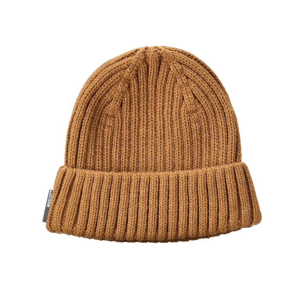 Stickad mössa i storlek ONE