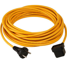 Numatic NuCable matningskabel med stickpropp, 3 x 1 mm² - 15 m lång GUL | Förpackning (1 st)