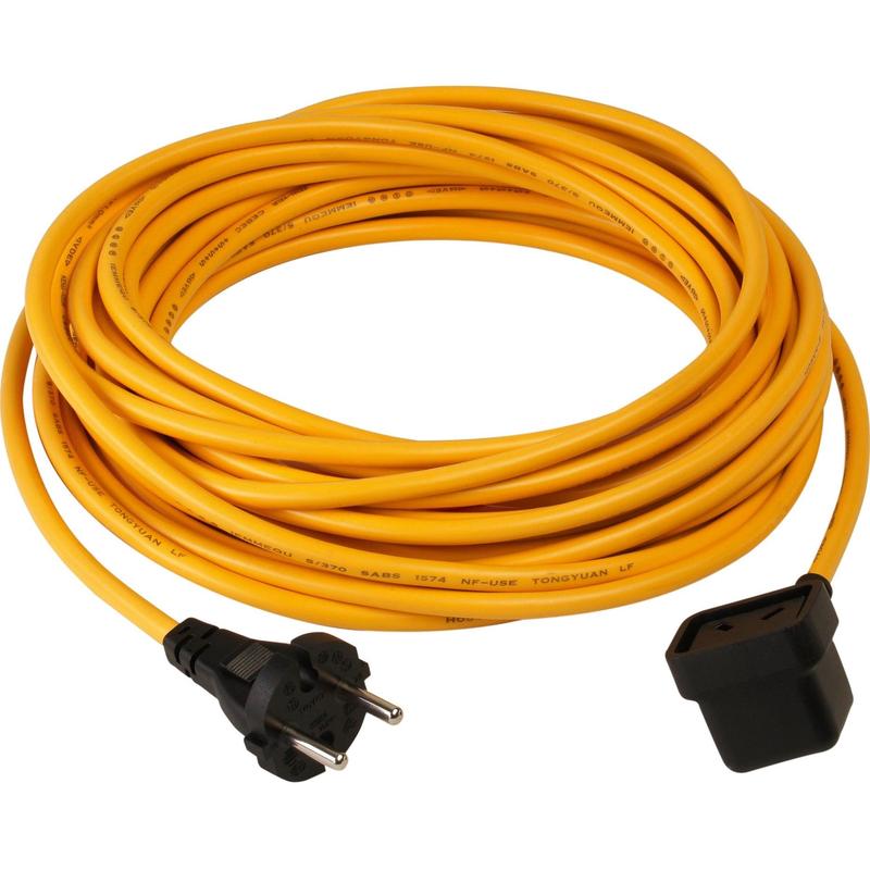 Numatic matningskabel 2-ledare, 10 m x 1,50 mm, NuCable, gul | Förpackning (1 st)