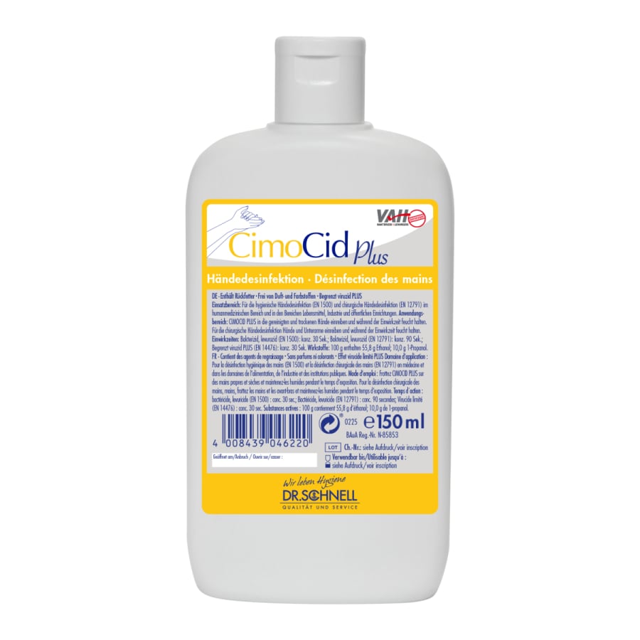 CIMOCID PLUS Händedesinfektion | Flasche (150 ml)