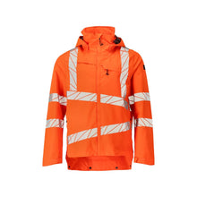 Hård skaljacka med lätt foderjacka, hi-vis orange