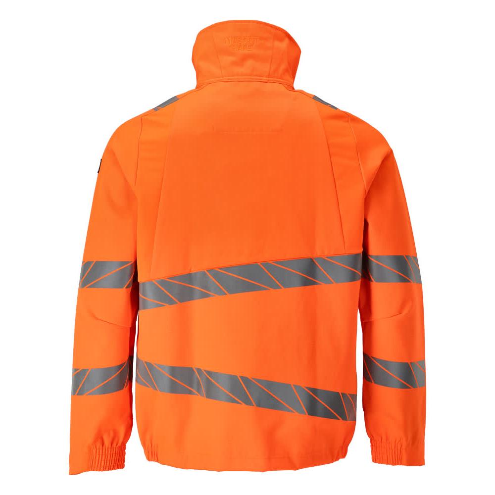 Jacka, arbetsjacka med stretchinlägg, hi-vis orange