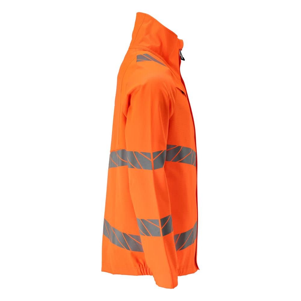 Jacka, arbetsjacka med stretchinlägg, hi-vis orange