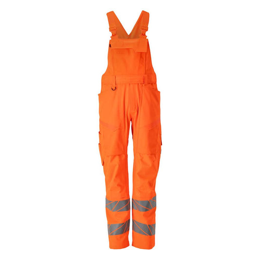 Byxbyxor, knäfickor, stretchinlägg Byxbyxor, hi-vis orange
