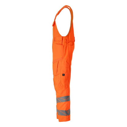 Byxbyxor, knäfickor, stretchinlägg Byxbyxor, hi-vis orange