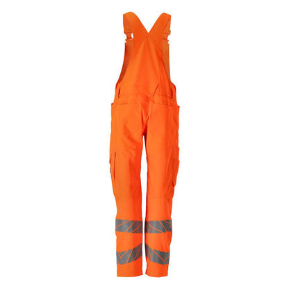 Byxbyxor, knäfickor, stretchinlägg Byxbyxor, hi-vis orange