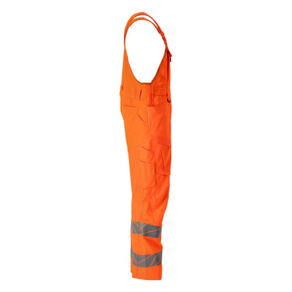 Byxbyxor, knäfickor, stretchinlägg Byxbyxor, hi-vis orange