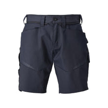 Shorts, lätta shorts, svart-blå