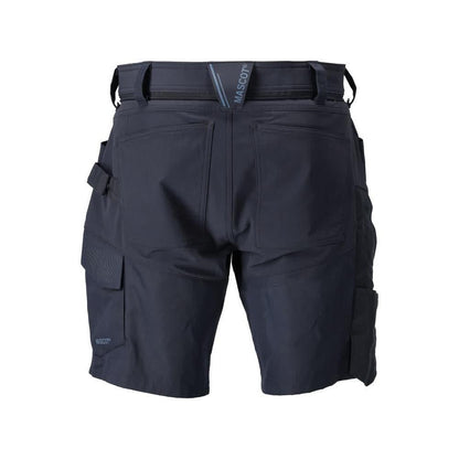 Shorts, lätta shorts, svart-blå