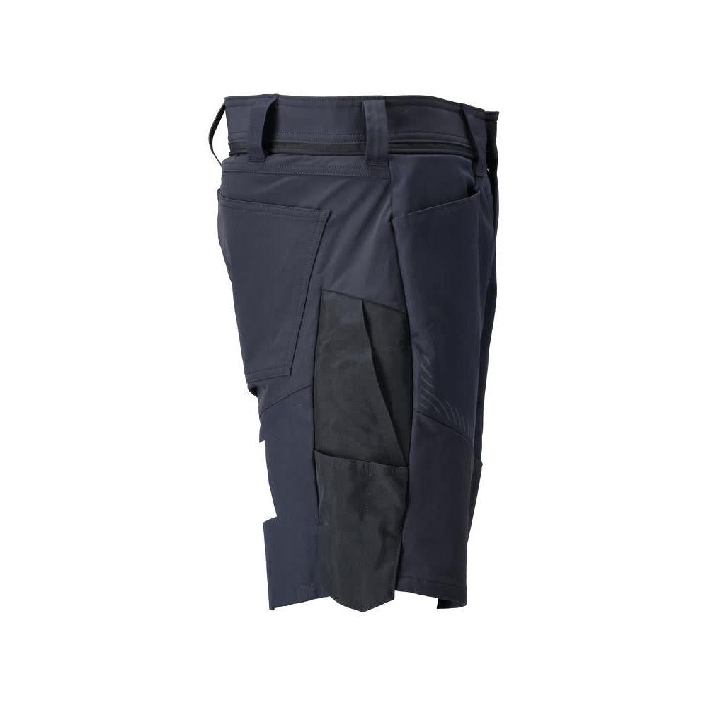 Shorts, lätta shorts, svart-blå