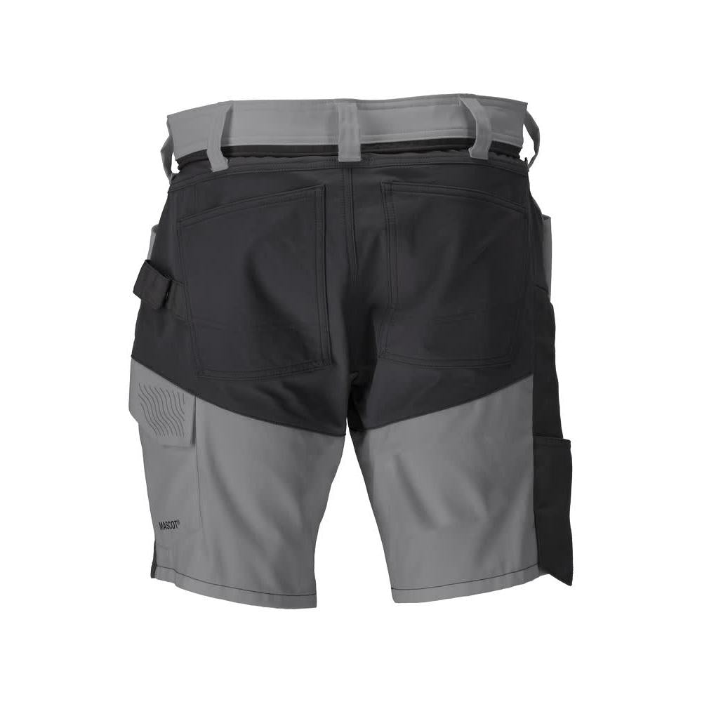 Shorts, lätta shorts, antracitgrå/svart