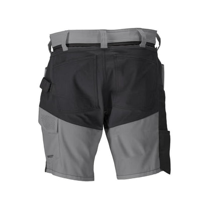 Shorts, lätta shorts, antracitgrå/svart