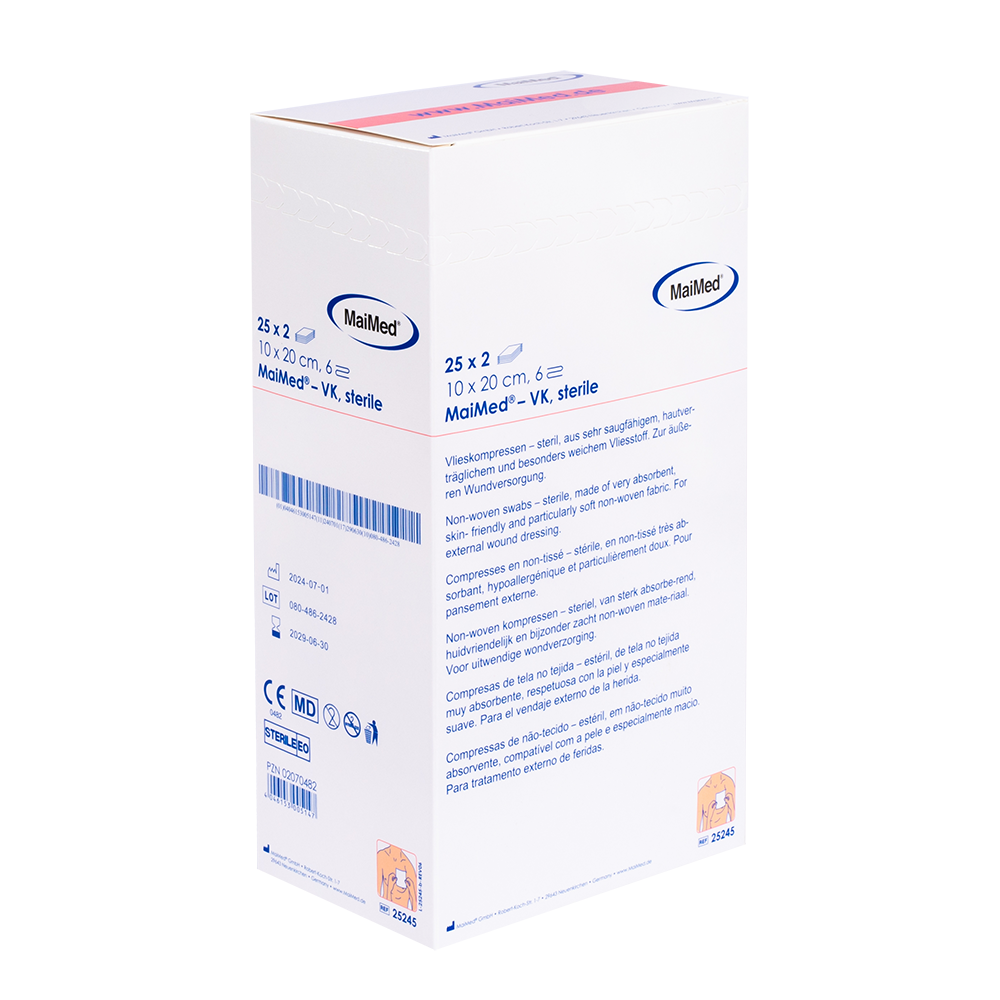 MaiMed-VK fleecekompresser sterila