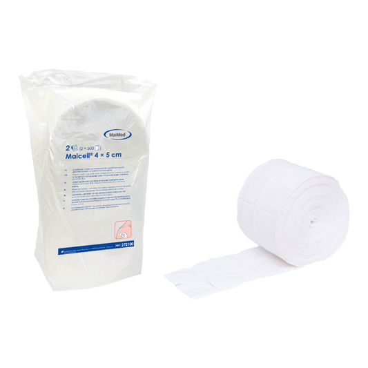 Maicell icke-sterila 4x5cm cellulosaservetter, 2x500 st/förp. | Förpackning (1000 stycken)