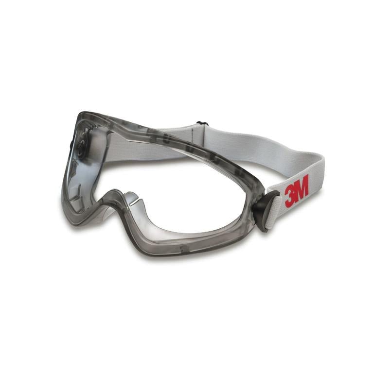3M™ Full Vision skyddsglasögon serie 2890, indirekt ventilation, anti-repa/anti-dimma beläggning, klar polykarbonatlins, 2890 | Förpackning (1 st)