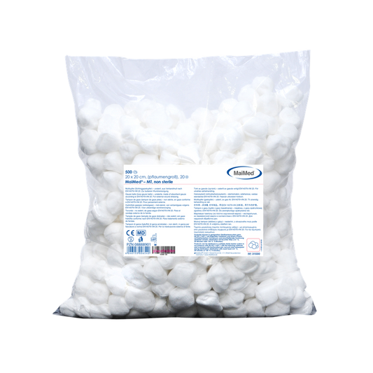 MaiMed-MT-osterila gasservetter, 500 st/foliepåse