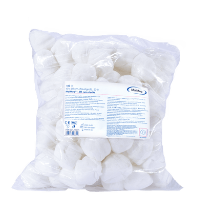 MaiMed-MT-osterila gasservetter, 500 st/foliepåse