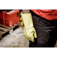 NITRAS YELLOW CLEANER, kemikalieskyddshandskar, gul