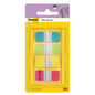 Post-it® Index Strong arkivflikar, Mini (15,8 mm x 38,1 mm) i gult, rött, blått och grönt från 3M Deutschland GmbH kommer som 40 klisterlappar/dispenser (1 styck), idealisk för att organisera dokument - en förpackning med plastdispenser.