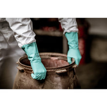 NITRAS GREEN BARRIER, kemikalieskyddshandskar, grön