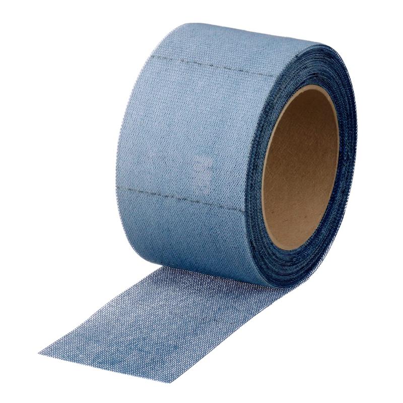 3M™ Grid-slipremsor blå på rulle, 70 mm x 10 m, 150, 36464 | Förpackning (1 rulle)