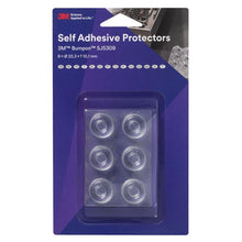 3M™ Bumpon™ SJ5309BL elastisk buffertminipack, transparent, 6 delar, 22,3 x 10,1 mm, självhäftande akryl A-20 | Förpackning (6 stycken)