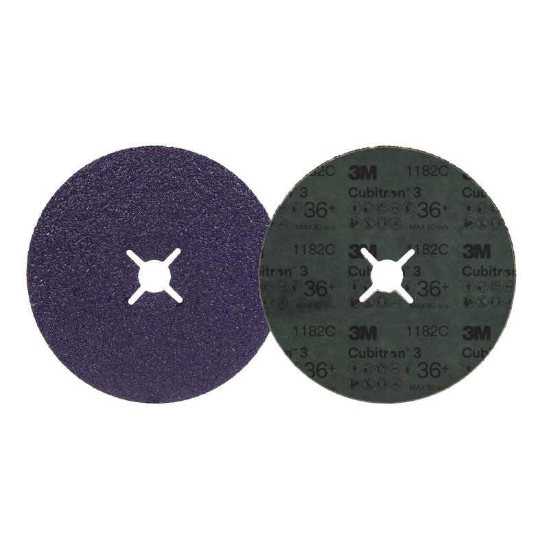 3M™ Cubitron™ 3 Fiber Disc 1182C, 36+ - Slipmedel för metall
