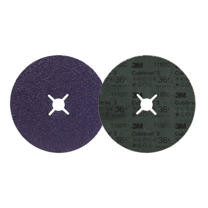 3M™ Cubitron™ 3 Fiber Disc 1182C, 36+ - Slipmedel för metall