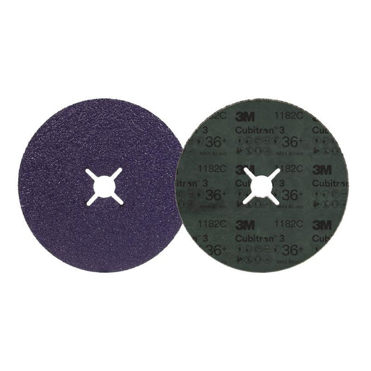 3M™ Cubitron™ 3 Fiber Disc 1182C, 36+ - Slipmedel för metall