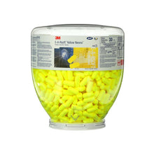 3M™ E-A-Rsoft™ Yellow Neons™ öronproppar, påfyllningsflaska, 500/behållare, PD-01-002 | Förpackning (1 par)