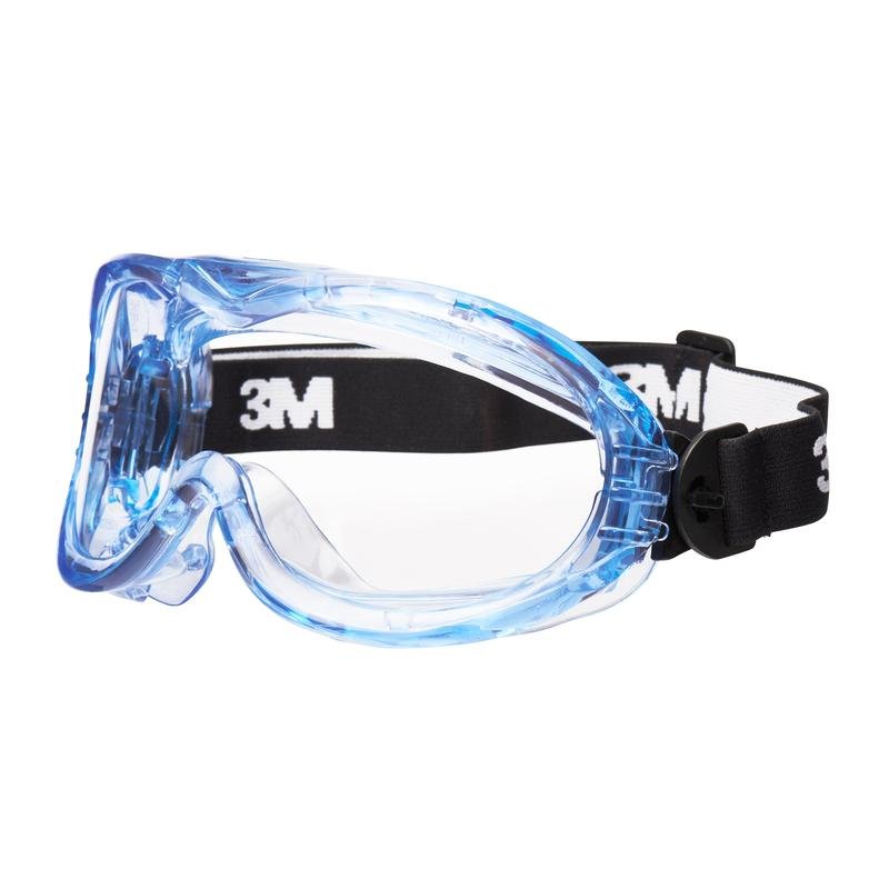 3M™ Fahrenheit™ Full Vision Skyddsglasögon, indirekt ventilation, anti-repor/anti-dimma beläggning, klar polykarbonatlins, 71360-00011, 10 per förpackning | Förpackning (1 st)