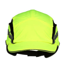 3M™ First Base™ 3 Bump Cap 2021866, Classic, Fluorescerande High Visibility, Gul, Short Peak, 55 mm, Custom | Förpackning (1 st)