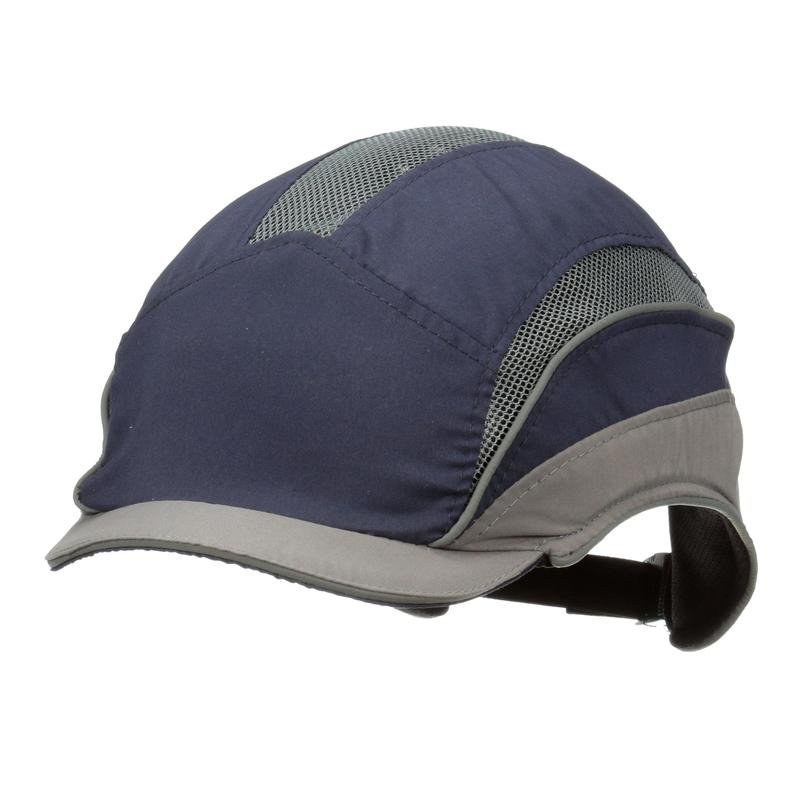 3M™ First Base™ 3 Bump Cap 2031215, Elite, Marinblå/Grå, Micro Peak, 25 mm | Förpackning (1 st)