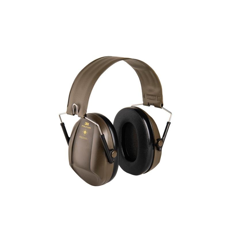 3M™ PELTOR™ Bull's Eye I hörselkåpor, svarta, hopfällbara, H515FB-516-SV | Förpackning (1 st)