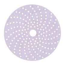 3M™ Hookit™ Purple Premium slipskiva 334U, 150 mm, Multihole, P500, 50534 | Förpackning (100 stycken)